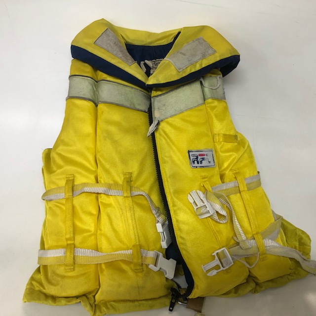 LIFE JACKET, RFD w Neck Cushion - Adult Ex Small Yellow